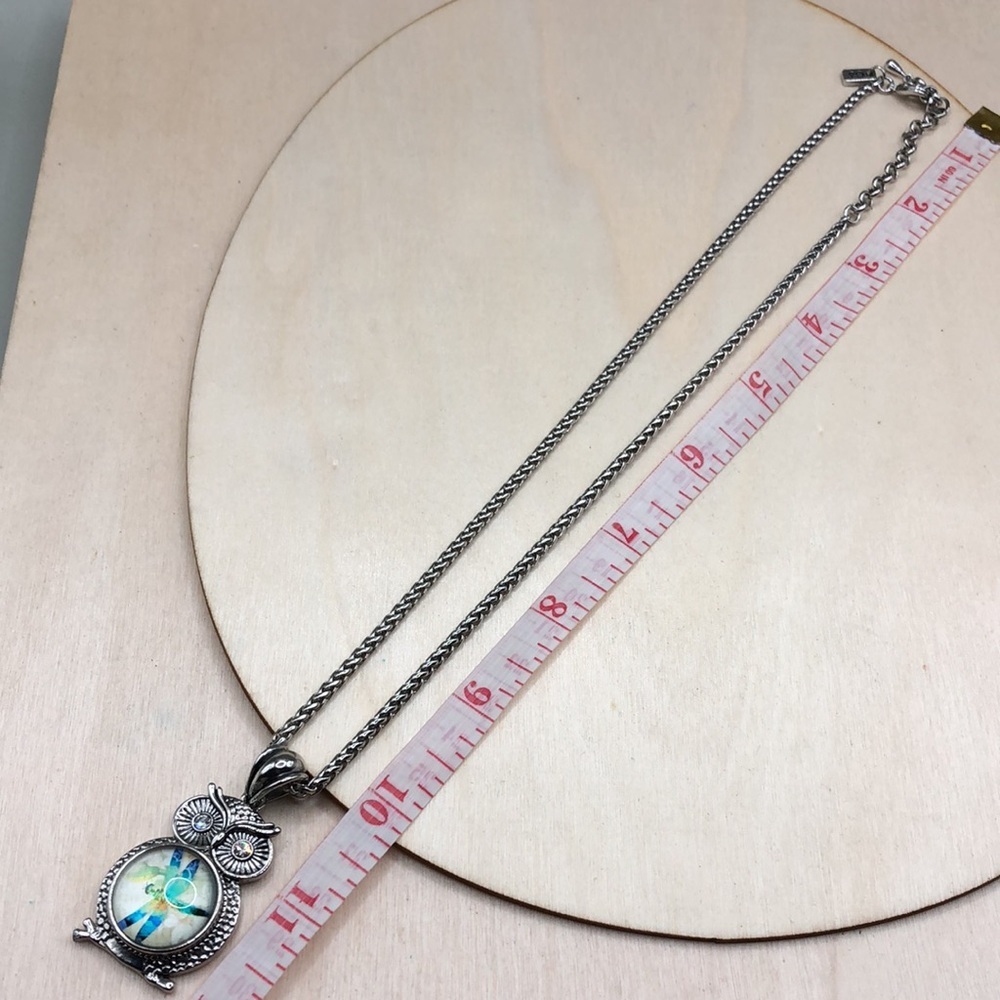 Ginger Snaps Interchangeable Belly Owl Chain Neck… - image 5